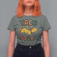 Taco Squad T Shirt For Women Funny Mexican Food Lovers Gift - Wonder Print Shop