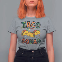 Taco Squad T Shirt For Women Funny Mexican Food Lovers Gift - Wonder Print Shop