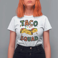 Taco Squad T Shirt For Women Funny Mexican Food Lovers Gift - Wonder Print Shop