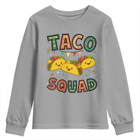 Taco Squad Youth Sweatshirt Funny Mexican Food Lovers Gift - Wonder Print Shop