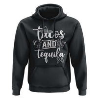 Tacos And Tequila Lover Hoodie Funny Humor Gift - Wonder Print Shop