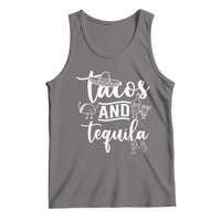 Tacos And Tequila Lover Tank Top Funny Humor Gift - Wonder Print Shop