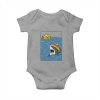 Tacos Lover Baby Onesie Funny Shark Humor Foodie Gift - Wonder Print Shop