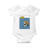 Tacos Lover Baby Onesie Funny Shark Humor Foodie Gift - Wonder Print Shop