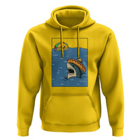 Tacos Lover Hoodie Funny Shark Humor Foodie Gift - Wonder Print Shop