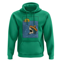 Tacos Lover Hoodie Funny Shark Humor Foodie Gift - Wonder Print Shop