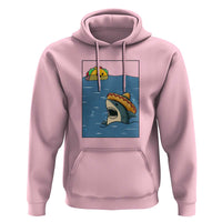 Tacos Lover Hoodie Funny Shark Humor Foodie Gift - Wonder Print Shop