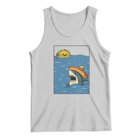 Tacos Lover Tank Top Funny Shark Humor Foodie Gift - Wonder Print Shop