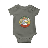 Mexican Food Lover Gift Baby Onesie Funny Shark Eating Tacos - Wonder Print Shop