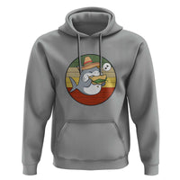 Mexican Food Lover Gift Hoodie Funny Shark Eating Tacos - Wonder Print Shop