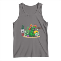 Mexican Food Lover Gift Tank Top Funny Dinosaur Taco Saurus - Wonder Print Shop