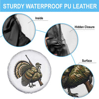 Funny Camo Turkey Hunter Rifle Gift Spare Tire Cover - Wonder Print Shop