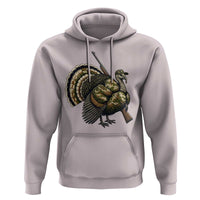 Funny Camo Turkey Hunter Rifle Gift Hoodie - Wonder Print Shop