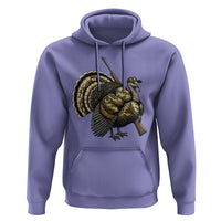 Funny Camo Turkey Hunter Rifle Gift Hoodie - Wonder Print Shop