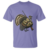 Funny Camo Turkey Hunter Rifle Gift T Shirt - Wonder Print Shop