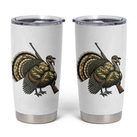 Funny Camo Turkey Hunter Rifle Gift Tumbler Cup - Wonder Print Shop