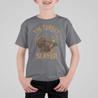 The Turkey Slayer T Shirt For Kid Funny Hunting Season Gift - Wonder Print Shop