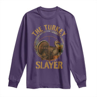The Turkey Slayer Long Sleeve Shirt Funny Hunting Season Gift - Wonder Print Shop
