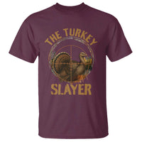 The Turkey Slayer T Shirt Funny Hunting Season Gift - Wonder Print Shop