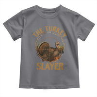 The Turkey Slayer Toddler T Shirt Funny Hunting Season Gift - Wonder Print Shop