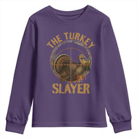 The Turkey Slayer Youth Sweatshirt Funny Hunting Season Gift - Wonder Print Shop