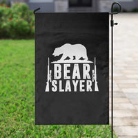 Bear Slayer Garden Flag Hunting Season Gift - Wonder Print Shop