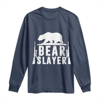 Bear Slayer Long Sleeve Shirt Hunting Season Gift - Wonder Print Shop