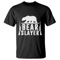 Bear Slayer T Shirt Hunting Season Gift - Wonder Print Shop