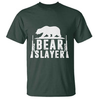 Bear Slayer T Shirt Hunting Season Gift - Wonder Print Shop