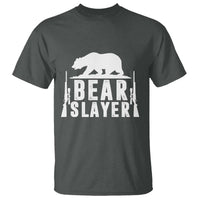 Bear Slayer T Shirt Hunting Season Gift - Wonder Print Shop