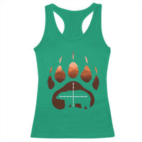 Big Game Bear Hunting Season Racerback Tank Top Funny Hunter Gift - Wonder Print Shop