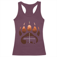 Big Game Bear Hunting Season Racerback Tank Top Funny Hunter Gift - Wonder Print Shop