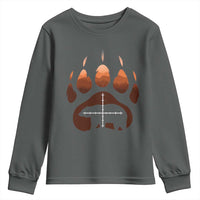 Big Game Bear Hunting Season Youth Sweatshirt Funny Hunter Gift - Wonder Print Shop