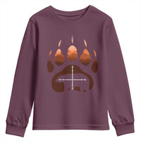 Big Game Bear Hunting Season Youth Sweatshirt Funny Hunter Gift - Wonder Print Shop