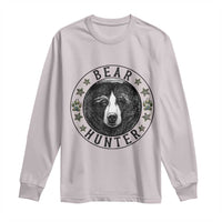 Bear Hunter Long Sleeve Shirt Funny Hunting Season Gift - Wonder Print Shop