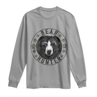Bear Hunter Long Sleeve Shirt Funny Hunting Season Gift - Wonder Print Shop