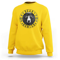Bear Hunter Sweatshirt Funny Hunting Season Gift - Wonder Print Shop
