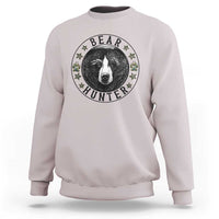 Bear Hunter Sweatshirt Funny Hunting Season Gift - Wonder Print Shop