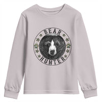 Bear Hunter Youth Sweatshirt Funny Hunting Season Gift - Wonder Print Shop