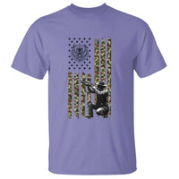 Bear Hunting T Shirt Camo American Flag Hunter Gift - Wonder Print Shop