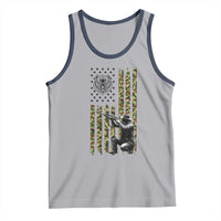 Bear Hunting Tank Top Camo American Flag Hunter Gift - Wonder Print Shop