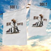 Bear Hunter Garden Flag Black Lab Retriever Funny Hunting Gift - Wonder Print Shop