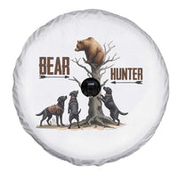 Bear Hunter Spare Tire Cover Black Lab Retriever Funny Hunting Gift - Wonder Print Shop