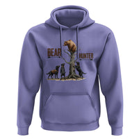 Bear Hunter Hoodie Black Lab Retriever Funny Hunting Gift - Wonder Print Shop