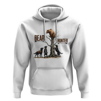 Bear Hunter Hoodie Black Lab Retriever Funny Hunting Gift - Wonder Print Shop