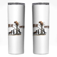 Bear Hunter Skinny Tumbler Black Lab Retriever Funny Hunting Gift - Wonder Print Shop