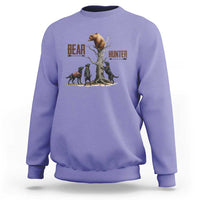 Bear Hunter Sweatshirt Black Lab Retriever Funny Hunting Gift - Wonder Print Shop