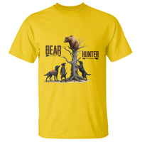 Bear Hunter T Shirt Black Lab Retriever Funny Hunting Gift - Wonder Print Shop