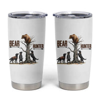 Bear Hunter Tumbler Cup Black Lab Retriever Funny Hunting Gift - Wonder Print Shop