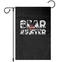 Bear Hunter Garden Flag Outdoor Adventure Gift - Wonder Print Shop